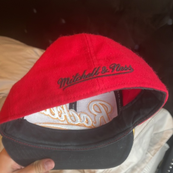 Houston rockets hat fitted size 7  56 cm hard wood classics - Picture 3 of 5